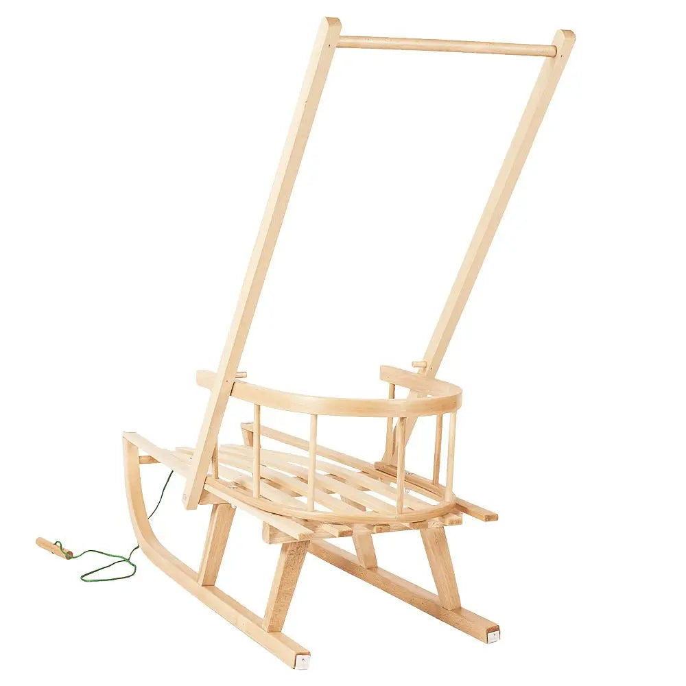 Sanki Drewniane Klasyczne Plus - Zabawki z Lasu 