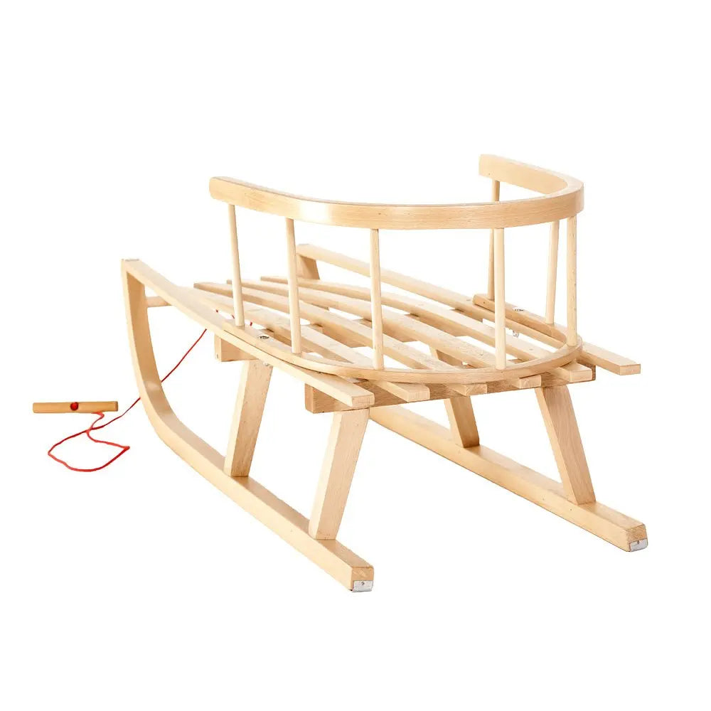 Sanki proste z oparciem - Zabawki z Lasu 