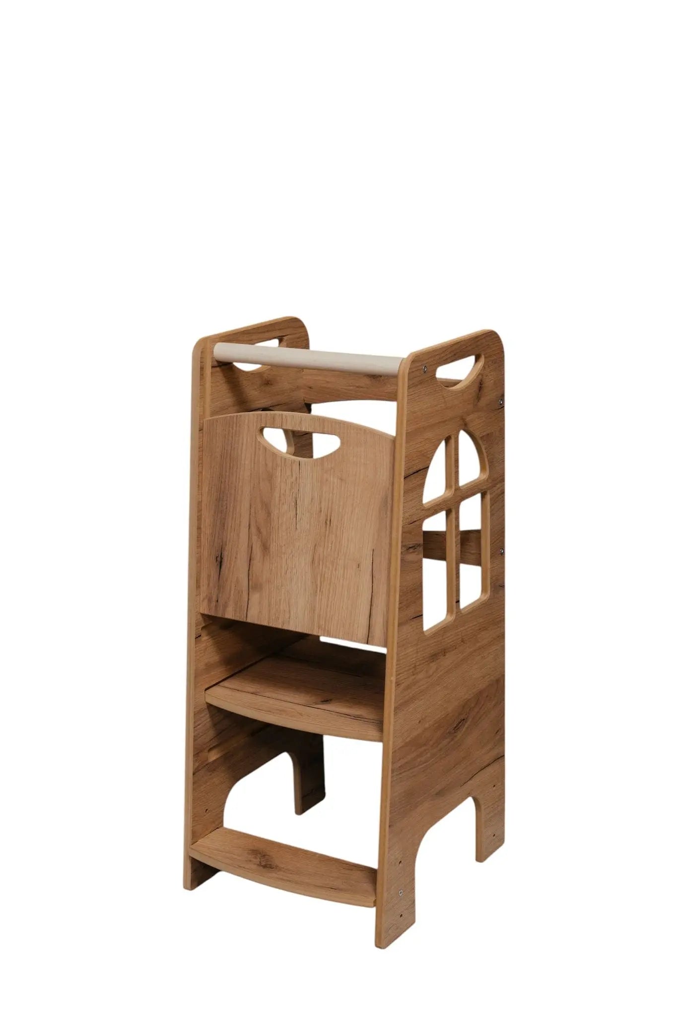Tower Step Wood Style | Pomocnik Kuchenny Montessori | Bezpieczny | Kitchen Helper - Zabawki z Lasu 