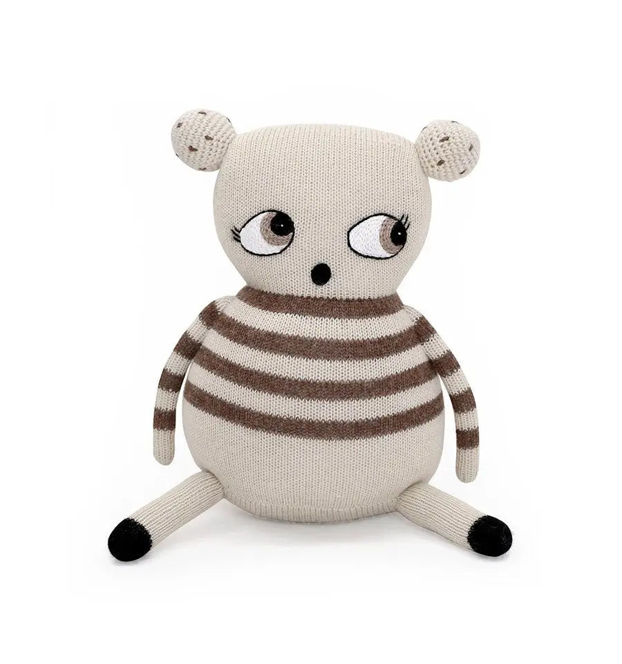 Wełniana lalka Side-Eye-Sophie zabawka maskotka dla dzieci pluszaki ooh noo - Zabawki z Lasu 