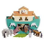 Wielka Arka Noego, zabawka dla dzieci, figurki statek zwierzątka Le Toy Van - Zabawki z Lasu 