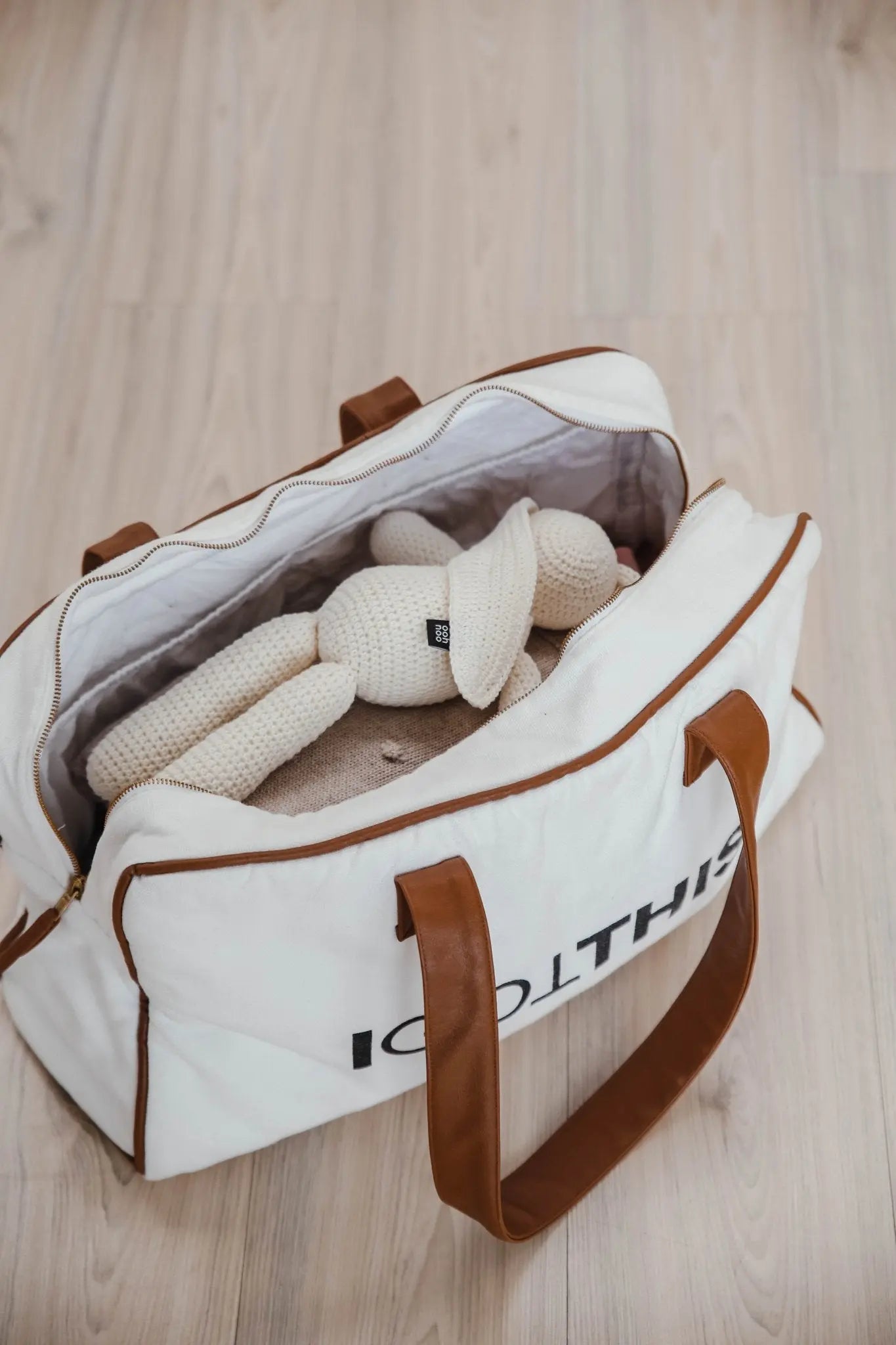 Wielofunkcyjna bawełniana torba dla mamy podróżna sportowa fitness ooh noo - Zabawki z Lasu 