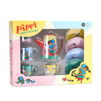 Zestaw do serwowania herbaty zabawka dla dzieci, Pippi Langstrumpf, kubki - Zabawki z Lasu 